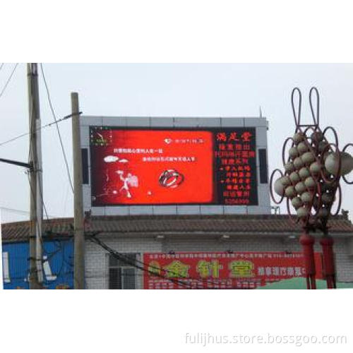Full Color Electronic LED Video Wall Panels , Outdoor Adver